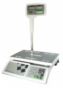 Весы со стойкой M-ER 326ACPX-32.5 "Slim'X" LCD